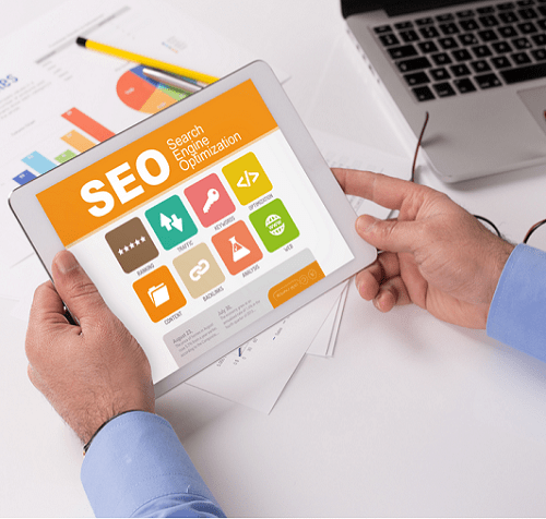 SEO-on-Tablet